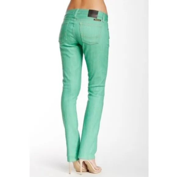 NEW Civilianaire 26 Green Super Slim Jeans $235