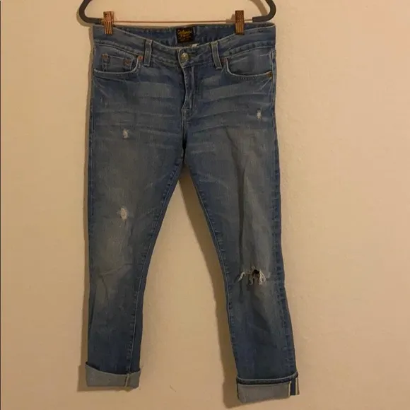 Civilianaire stretch distressed jeans size 28