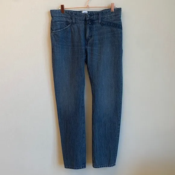 Closed Straight Leg Jeans • Collab with Francois Girbaud • Sz 32 • NEW🇮🇹
