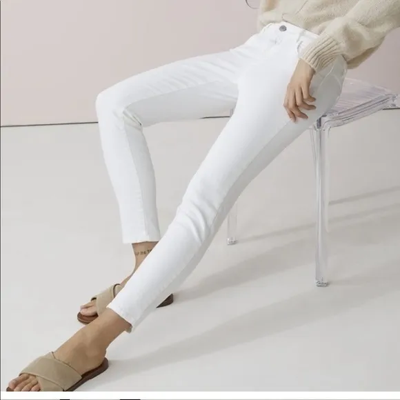 CLOSED $265 Pedal X White Skinny Jeans