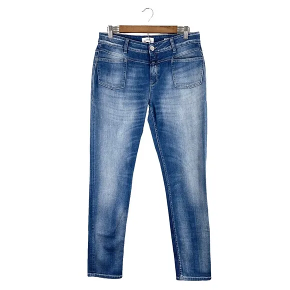 Closed Pedal X Jeans Blue Wash Distressed, Size 31