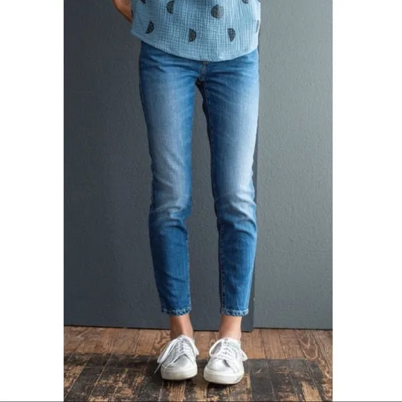 Closed Baker Faded Mid-Rise Slim Skinny Jeans