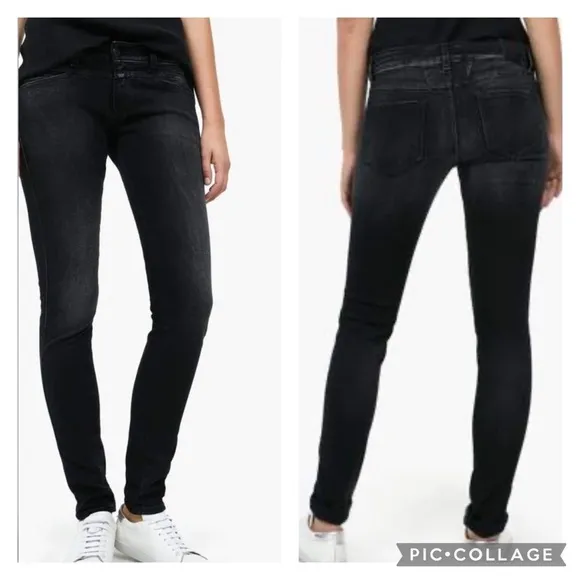 EUC Closed Black Wash Pedal Star Skinny Jeans