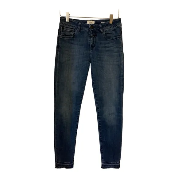 K4 Closed Jeans Baker Raw Hem Candiani Denim Made in Italy 27