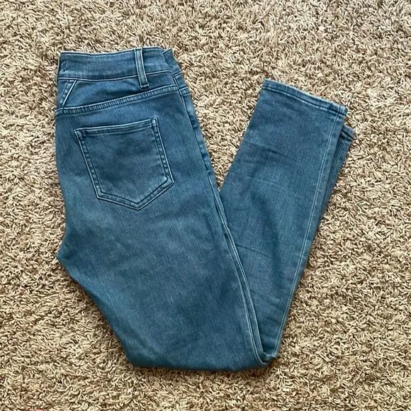 Closed Baker Super Stretch Skinny Ankle Blue Jeans, size 27