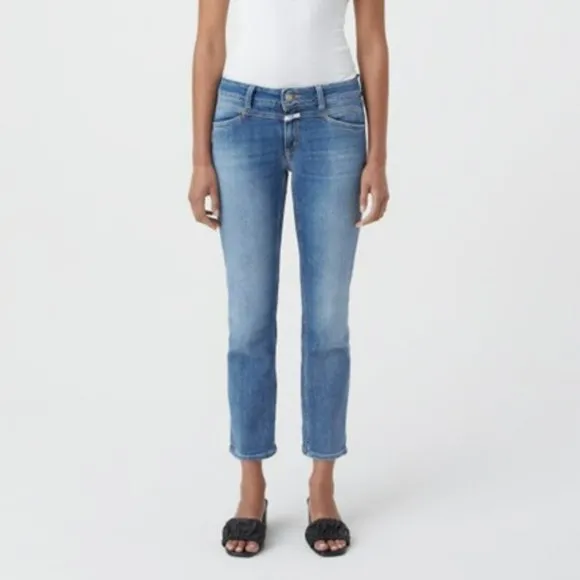CLOSED Starlet Super Stretch Blue Denim crop jeans size 31