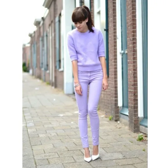 Closed • Baker Denim Jeans in Light Purple