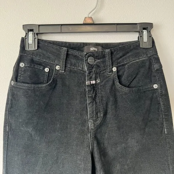 CLOSED Leaf Soft Black Denim Jeans Size 25