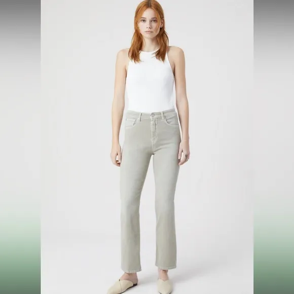 CLOSED DENIM | Baylin High Rise Flare Organic Cotton Jeans 30 A Better Blue