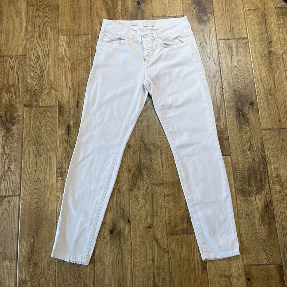 Closed Denim Baker Skinny Jeans Comfort Stretch Blush Pink Womens Size 24x26