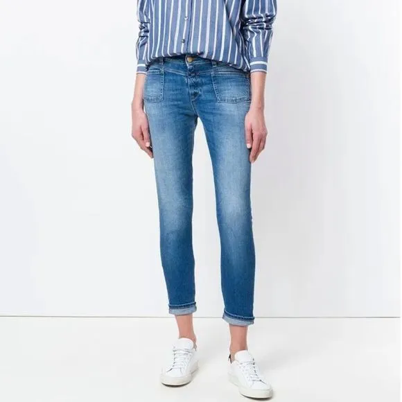 NWT Closed Pedal X Skinny Jeans with Patch Pockets, size 26
          
      NWT