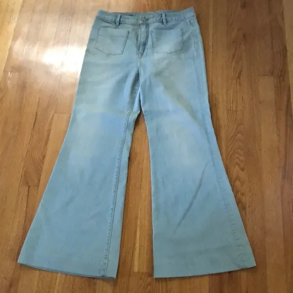 EUC Club Monaco Flare Jeans
