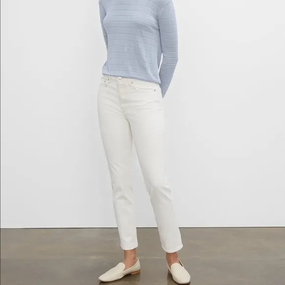 Worn twice club Monaco white cream jeans size 24