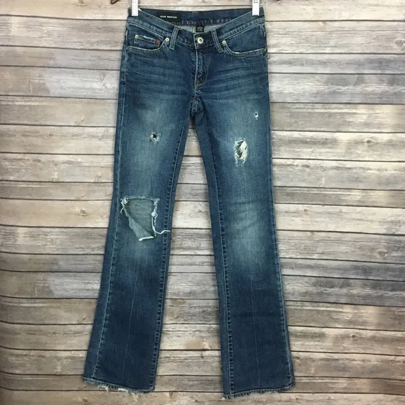 Club Monaco Ripped Jeans
