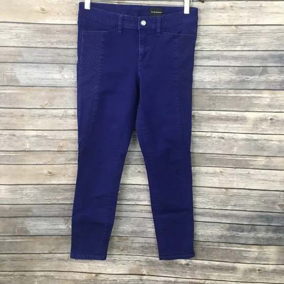 Club Monaco Ankle Zip Jeans