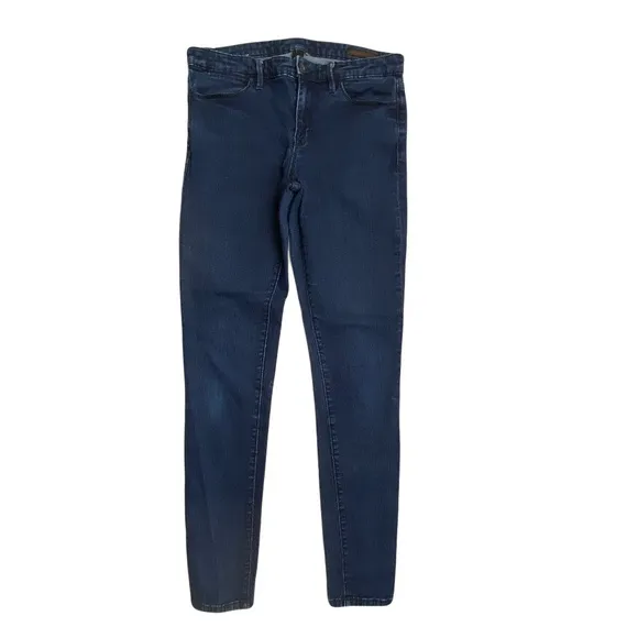 Club Monaco Skinny Leg Mid Rise Womens' size 30 Dark Wash Blue Denim Jeans