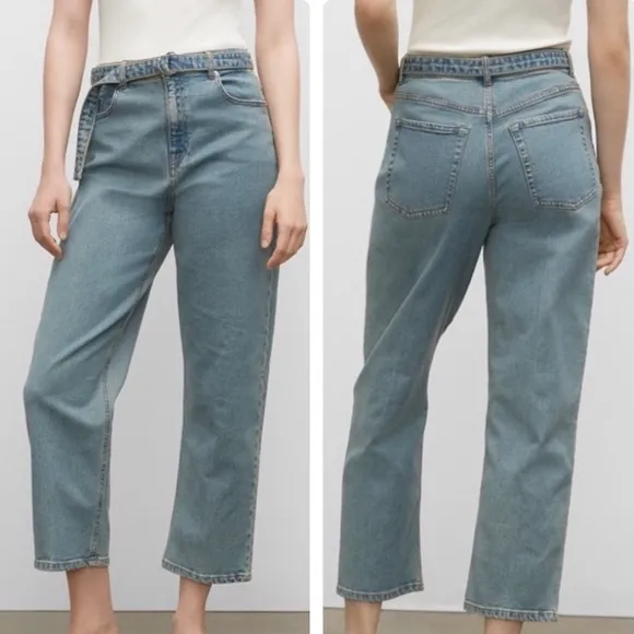 CLUB MONACO NWT WOMEN’S THE EASY CROP BLUE JEANS 31 INDIGO
          
      NWT