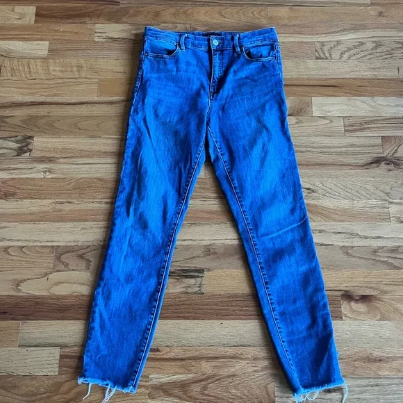 CLUB MONACO SKINNY jeans Raw Hem 28