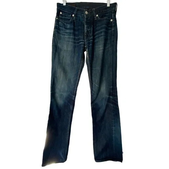 Club Monaco Dark Wash Slim Straight Fit Jeans 28