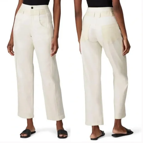 COLOVOS side panels Mid-Rise Straight Leg Jeans