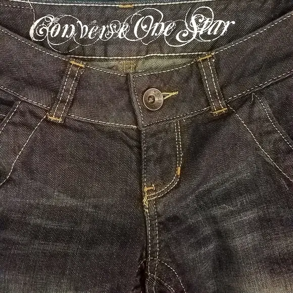Converse One Star Trinity Boot Black Jeans