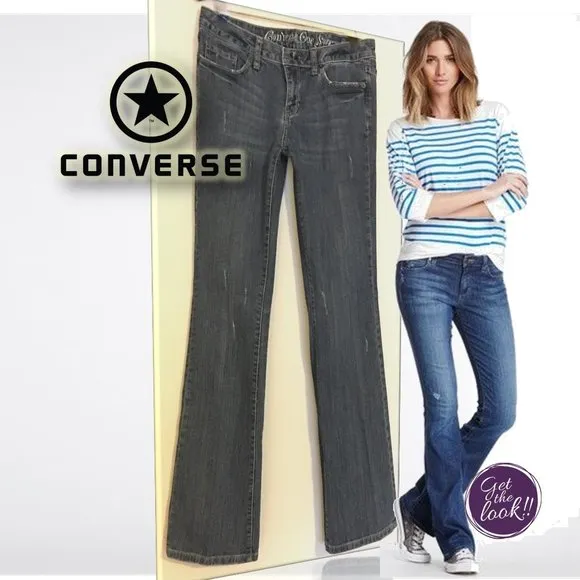 CONVERSE ONE STAR "Stanton Classic" Boot Cut Jeans