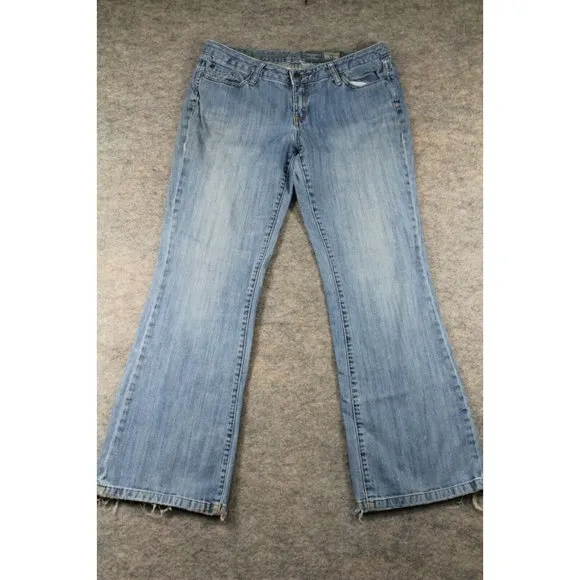 Converse Jeans Women's Size 12 Light Wash Distressed Destroyed Y2K