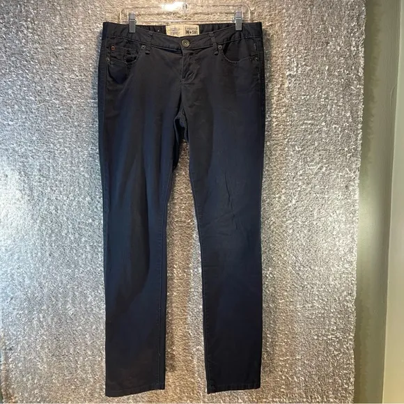 Converse Jeans Womens Size 12 One Star Black Stretch Denim 31X34