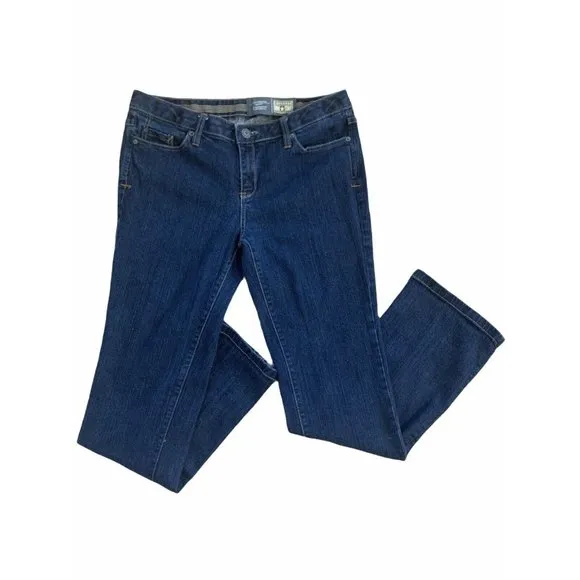 Converse One Star Womens Straight Leg Jeans Sz 12 Dark Wash Skater Pants