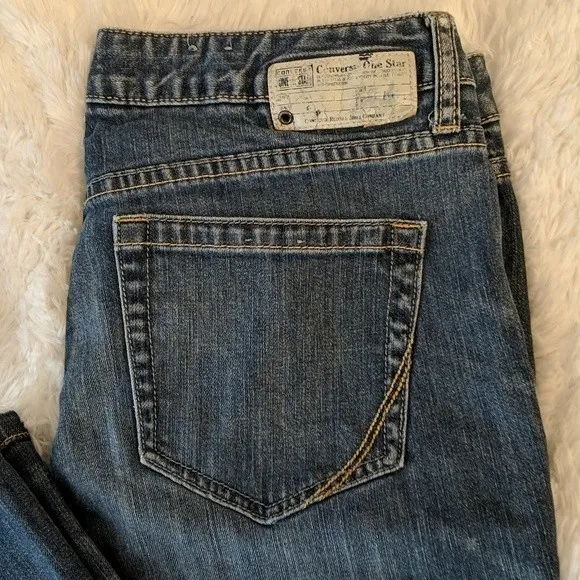 Converse One Star Women's Flare Bootcut Jeans Size 8
