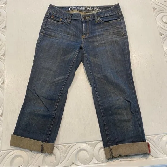 Converse One Star Cuffed Denim Jeans