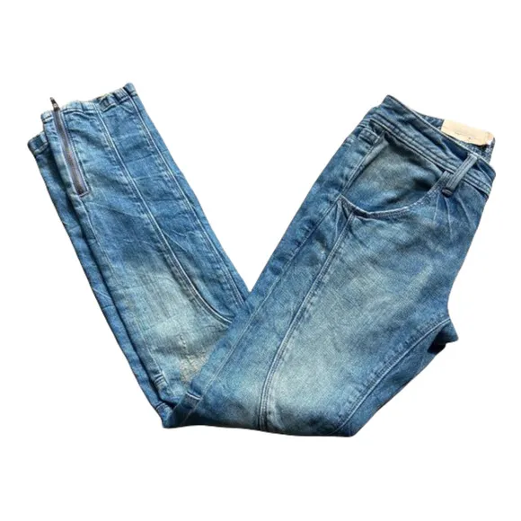 Converse One Star Medium Vintage Wash Skinny Jeans Low Waist NEW NWT 2
          
      NWT