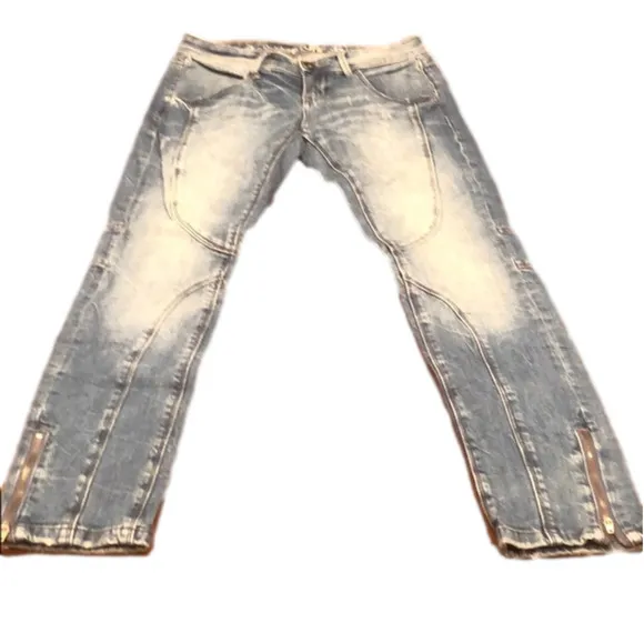 𝅺CONVERSE ONE STAR “The Skinny Ankle” Blue Jeans