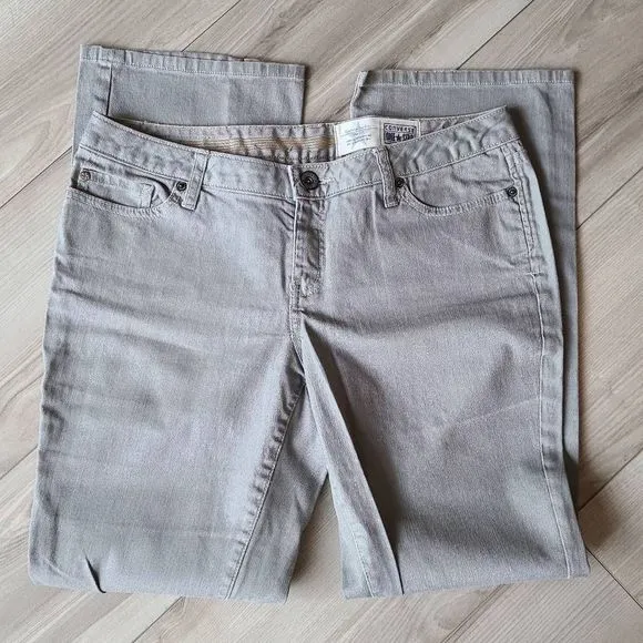 CONVERSE One Star Straight Leg Gray Jeans sz 12