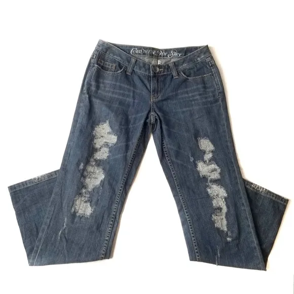 Converse | Harrison Boyfriend Distressed Jeans