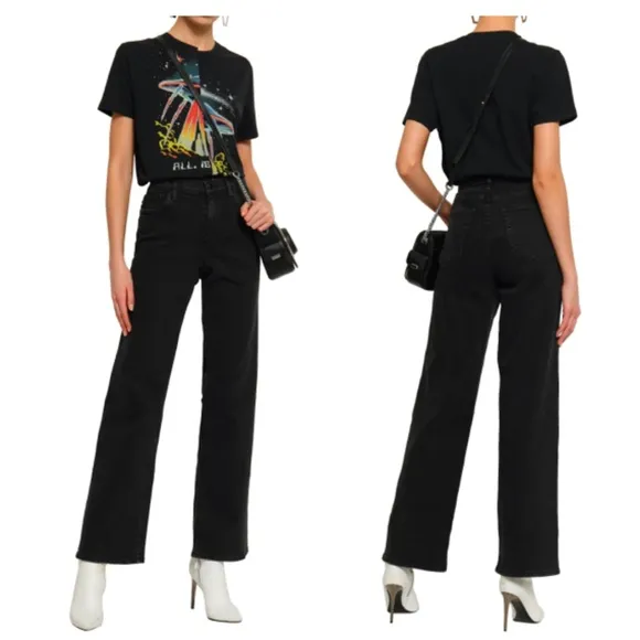 Cotton Citizen High-rise Straight Boyfriend Jeans