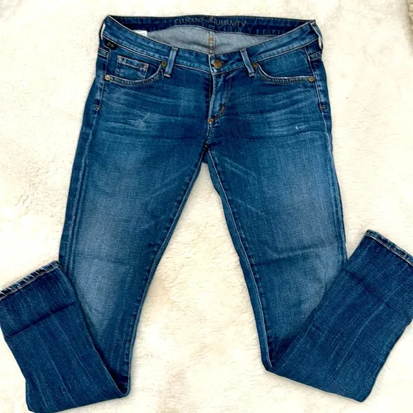 citizens of humanity, size 29 racer skinny