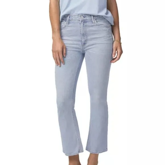 Citizen of Humanity Demy Cropped Flare Jeans