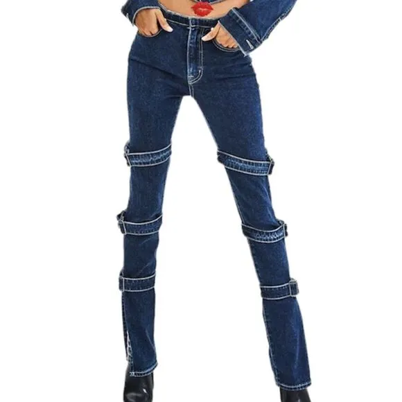 Cotton Citizen Belted Leg Jeans New Size 25