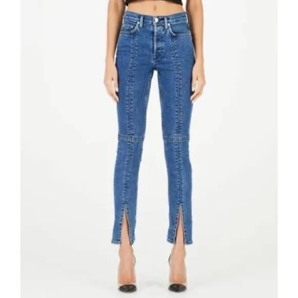 Cotton Citizen Dark Wash Skinny Vickie Jean SZ 26