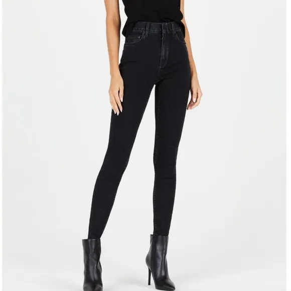 Cotton Citizen Cigarette Jean in faded black size 26