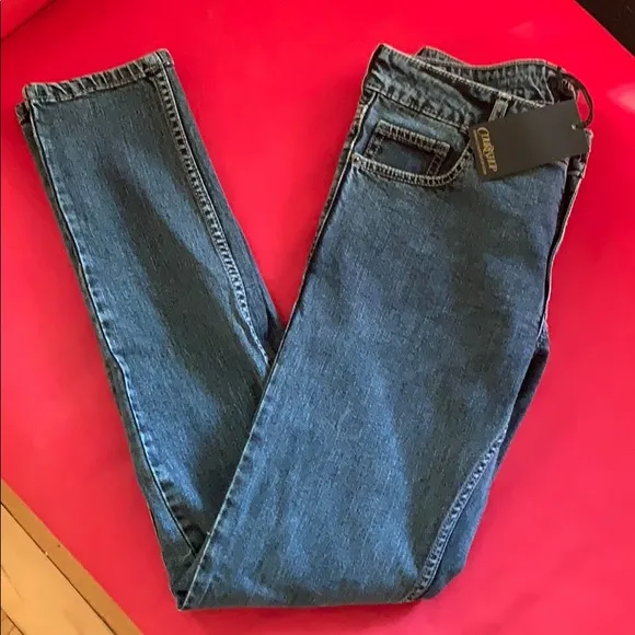 Courtshop y2k mid-rise skinny jeans in acid wash 31
          
      NWT
