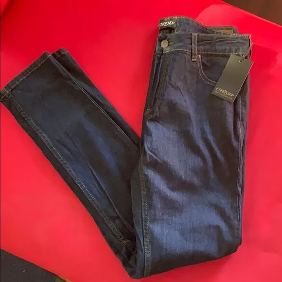 Courtshop y2k mid rise skinny dark wash jean 31
          
      NWT