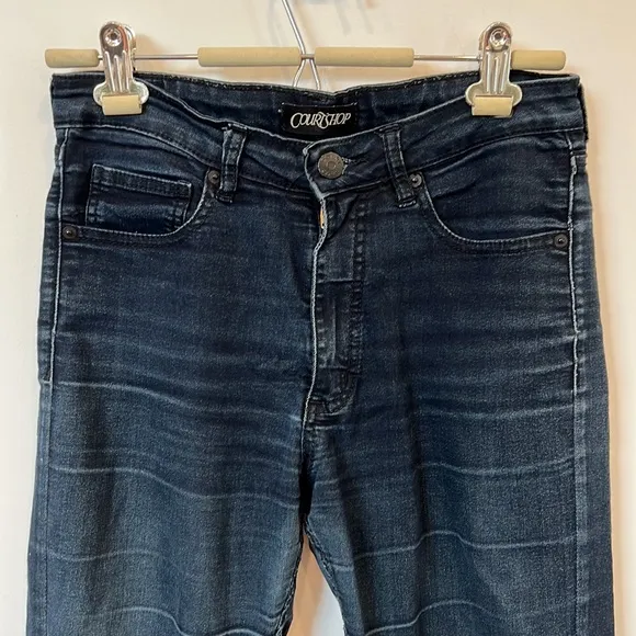 Courtshop High Rise Skinny Super Soft and Stretchy Bluejeans - NY Boutique Brand