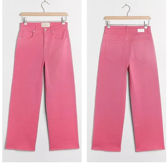 NWT CQY Sunday Ultra High-Rise Wide Leg Jeans
          
      NWT