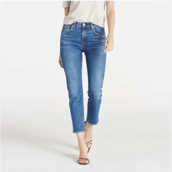 CQY Friend Moment High-Rise Straight Jeans Size 24
