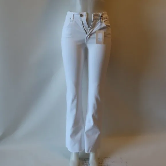 NWT CQY White High Rise Bootcut Jeans Sz 26
          
      NWT
