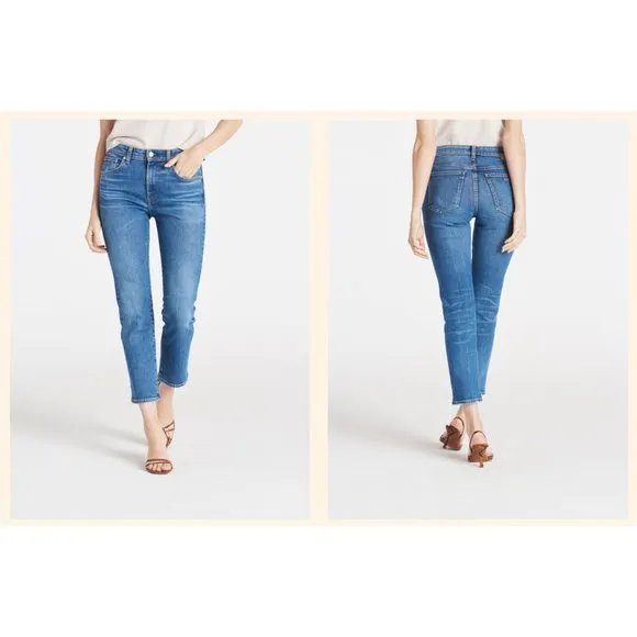 CQY Friend High Rise Ankle Jean - Moment - Size 24