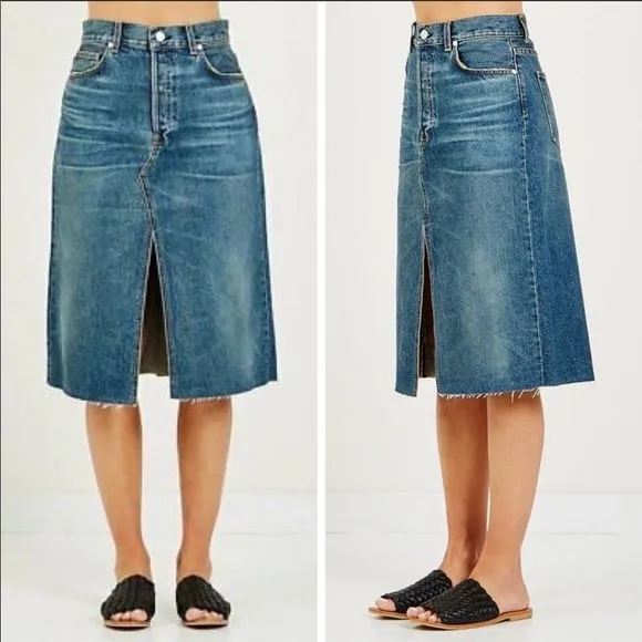 CQY vintage denim skirt
          
      Boutique