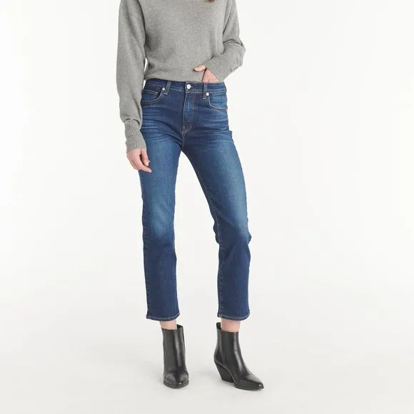 CQY Friend High Rise Straight Jean in Cherish 26